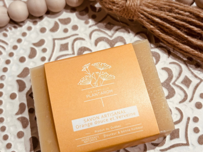 Savon orange douce et verveine