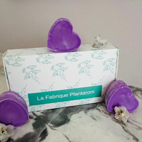 coeurs fondants de cire au lilas – Image 2