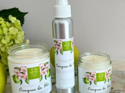 Brume d'ambiance Croque la vie-Pomme verte et fleurs de pommier